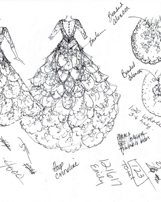 Filipiniana 2025 gown sketch